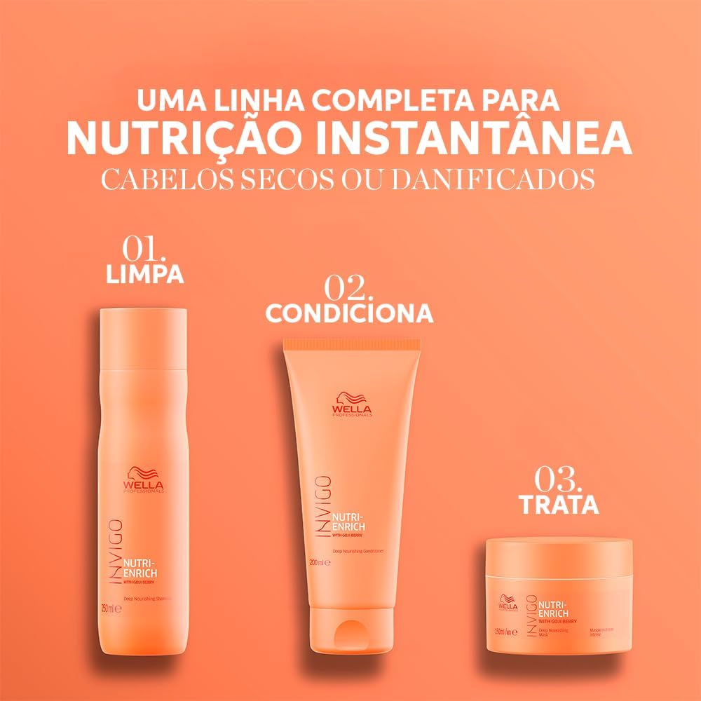 Máscara de Tratamento Invigo Nutri-Enrich Wella Professionals 500 ml — foto 7