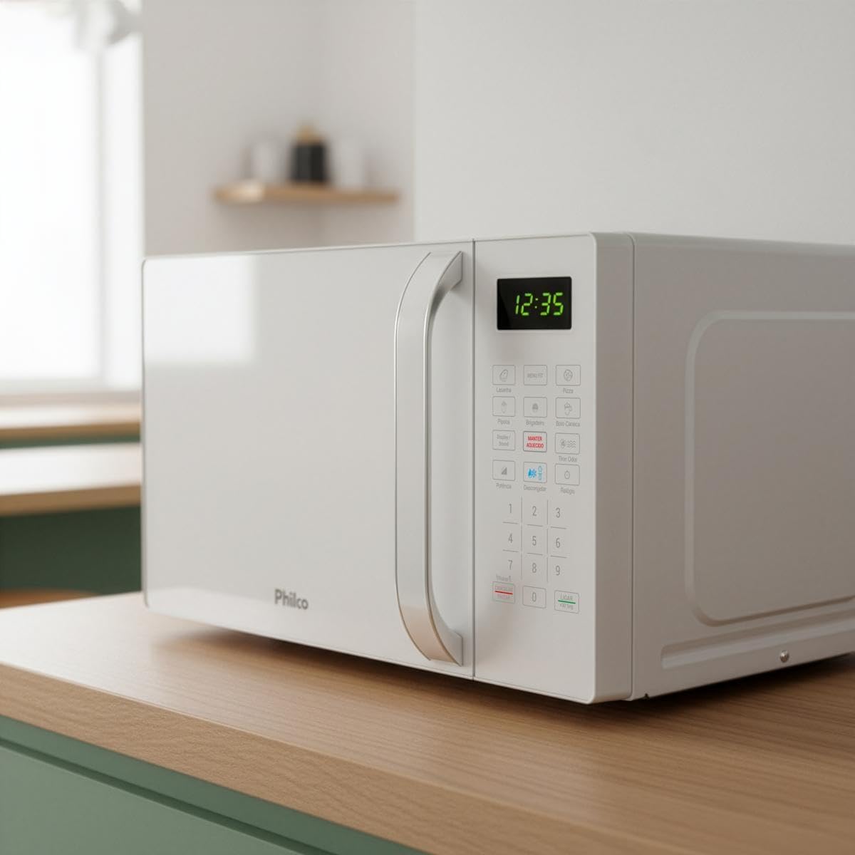 Micro-ondas Philco 20l Branco Pmo23b 110v 110v — foto 2