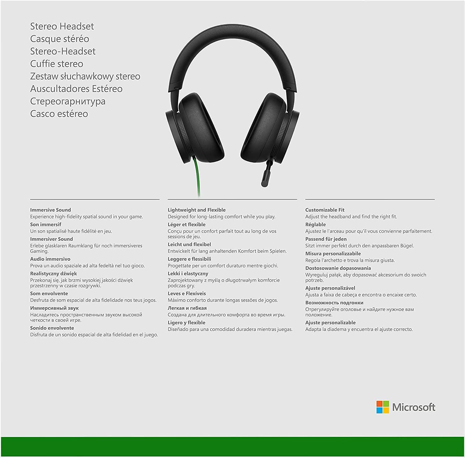 Microsoft 8li-00001 Headset Com Fio Xbox — foto 7