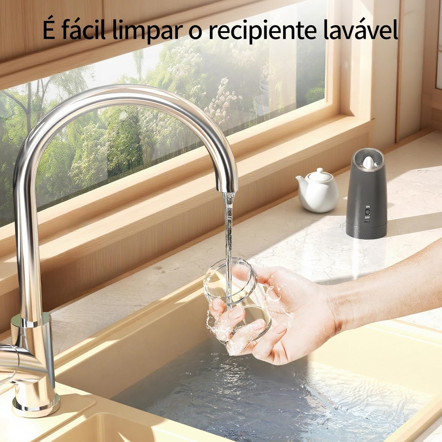 Moedor de Pimenta Elétrico Recarregável via USB — foto 6