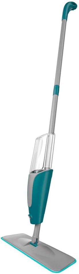 Mop Spray com Dispenser 400ml e Refil de Microfibra Lavável