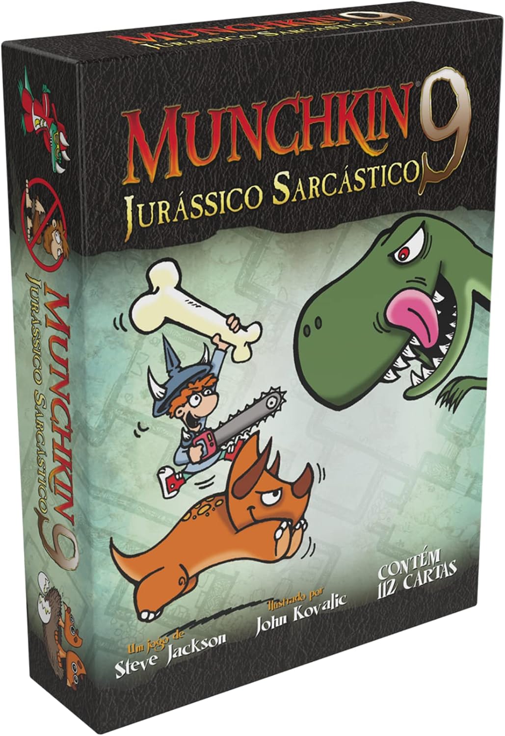 Munchkin 9: Jurássico Sarcástico Expansão com 112 Cartas