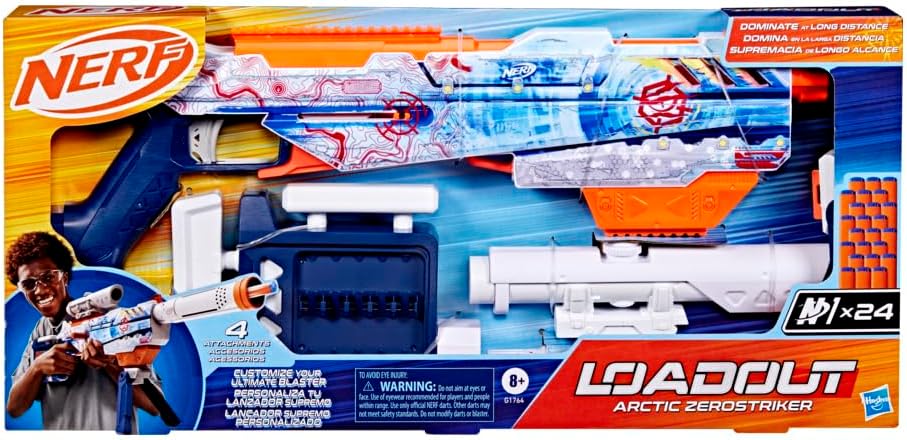 Nerf Loadout Arctic Zerostriker Lançador — foto 2
