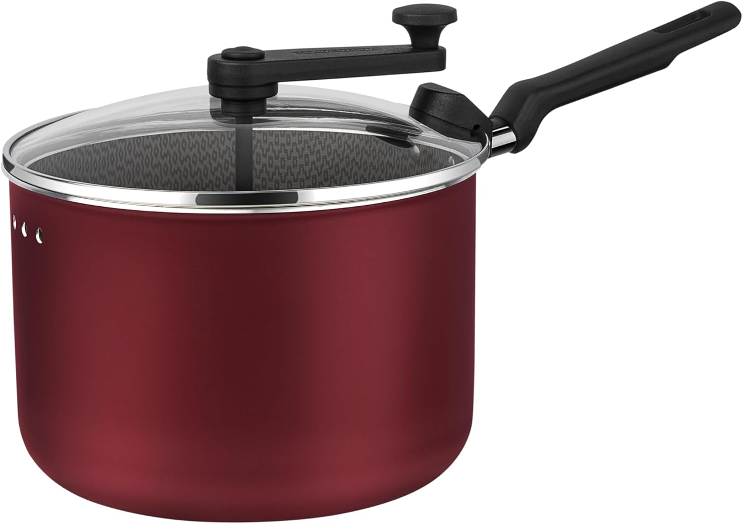 Pipoqueira Tramontina Loreto Alumínio Antiaderente Starflon Max Vermelho 20 cm 3,5 L