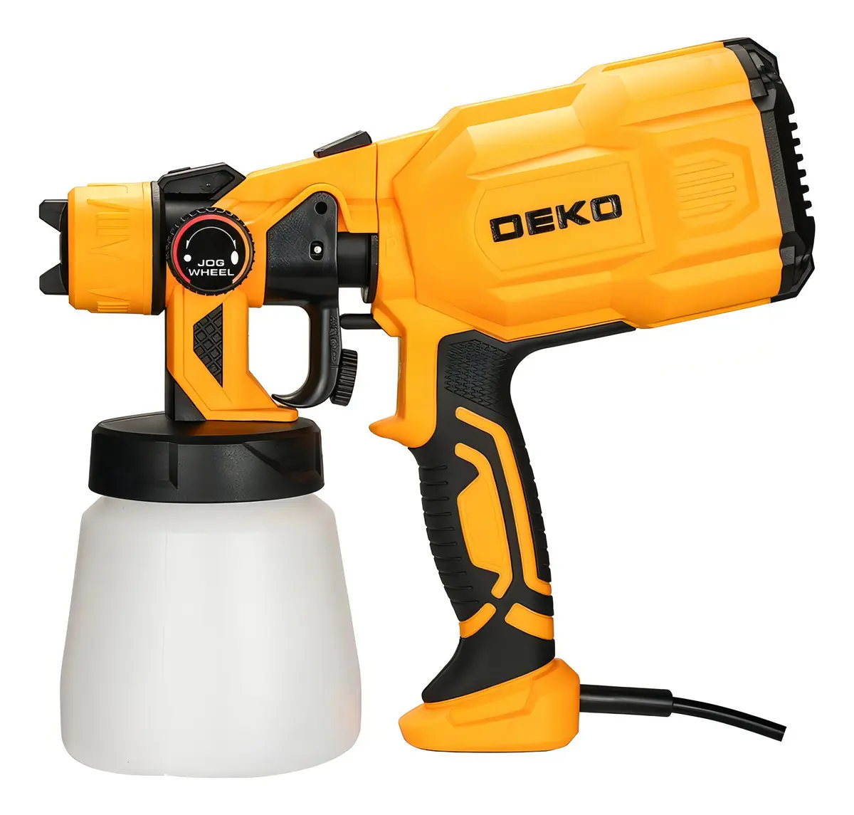 Pistola de Pintura HVLP Deko Portátil 800ml 3 Bicos 550W — foto 2