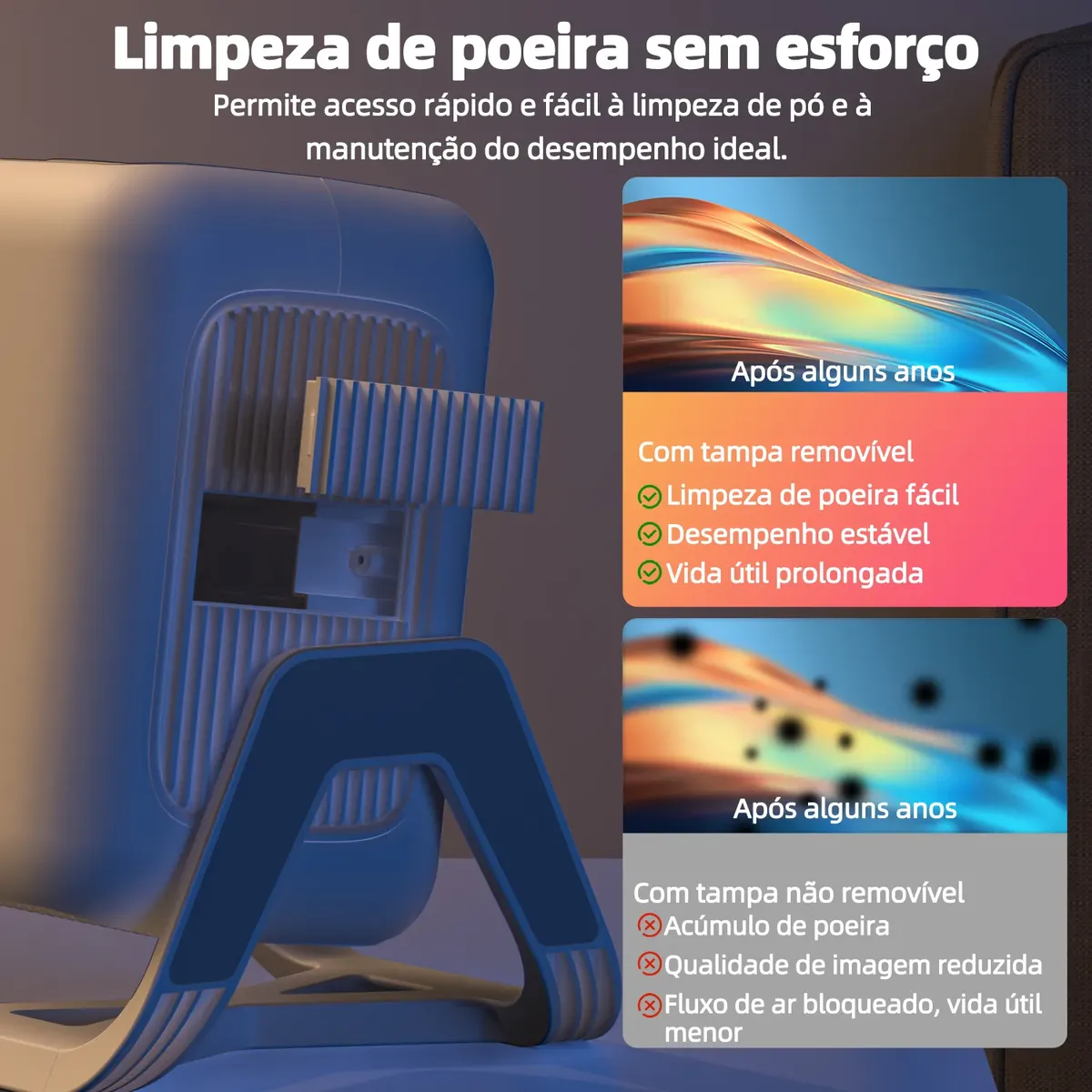 Projetor Bettdow Ac1066 Para Netflix Chatgpt 350ansi — foto 3