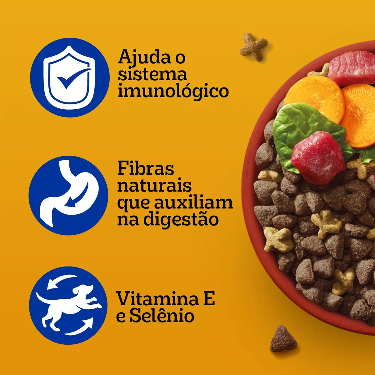 Ração Pedigree Cães Adultos Raças Pequenas 10,1kg — foto 2