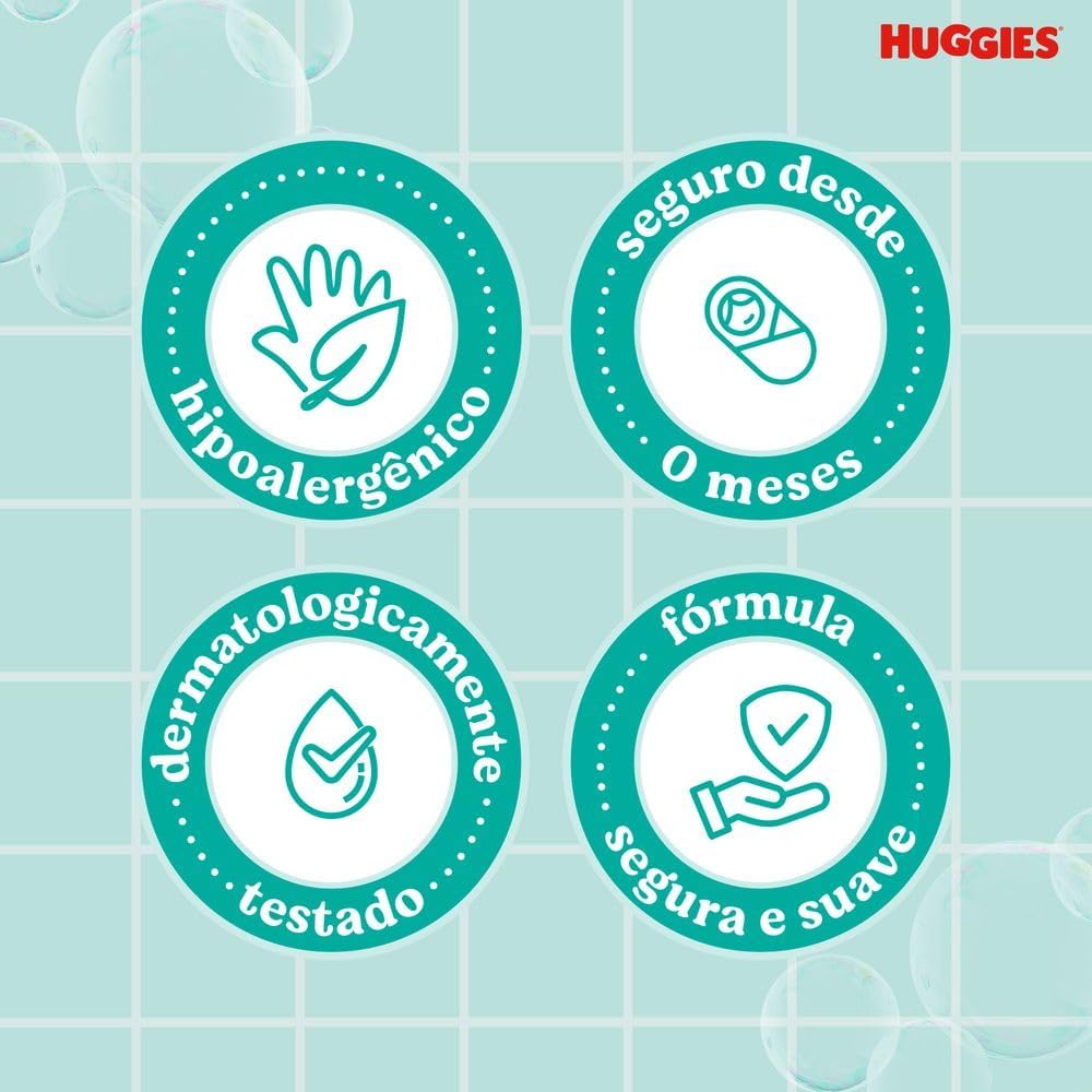 Sabonete Líquido de Glicerina Huggies Extra Suave 600 ml — foto 4