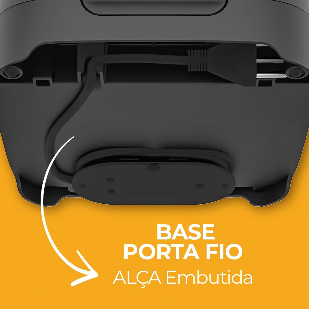Sanduicheira Grill com Chapas Antiaderentes Profundas e LEDs Indicadores — foto 4