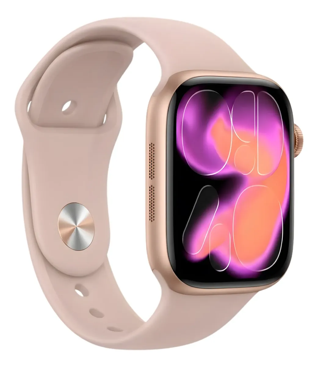 Smartwatch Novo Watch 11 Pro 45mm Gps Prova D'água + Brindes