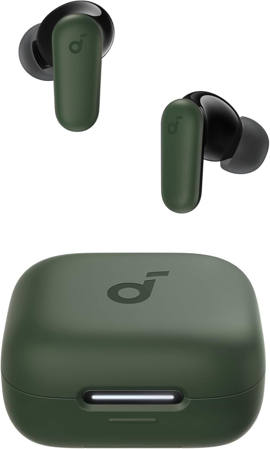 soundcore P30i da Anker, Fone de Ouvido Bluetooth 5.4 com Cancelamento de Ruído Adaptativo, Graves Poderosos, 45H de Reprodução, Estojo 2-em-1 com Suporte para Celular, IP54, Fone sem fio TW