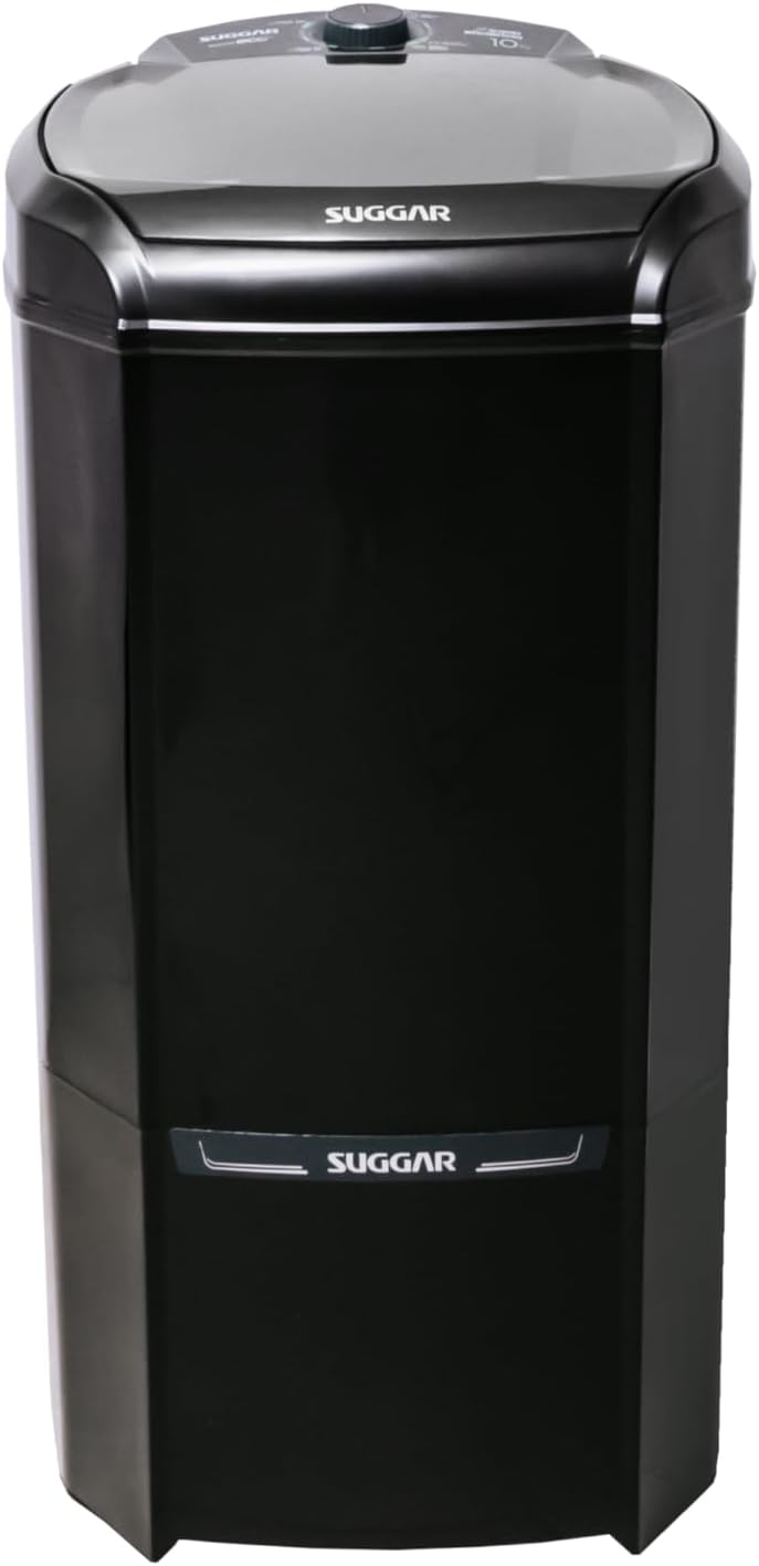 SUGGAR LAVADORA DE ROUPAS LAVAMAX ECO 10KG 110V PRETA LE1021PT — foto 2
