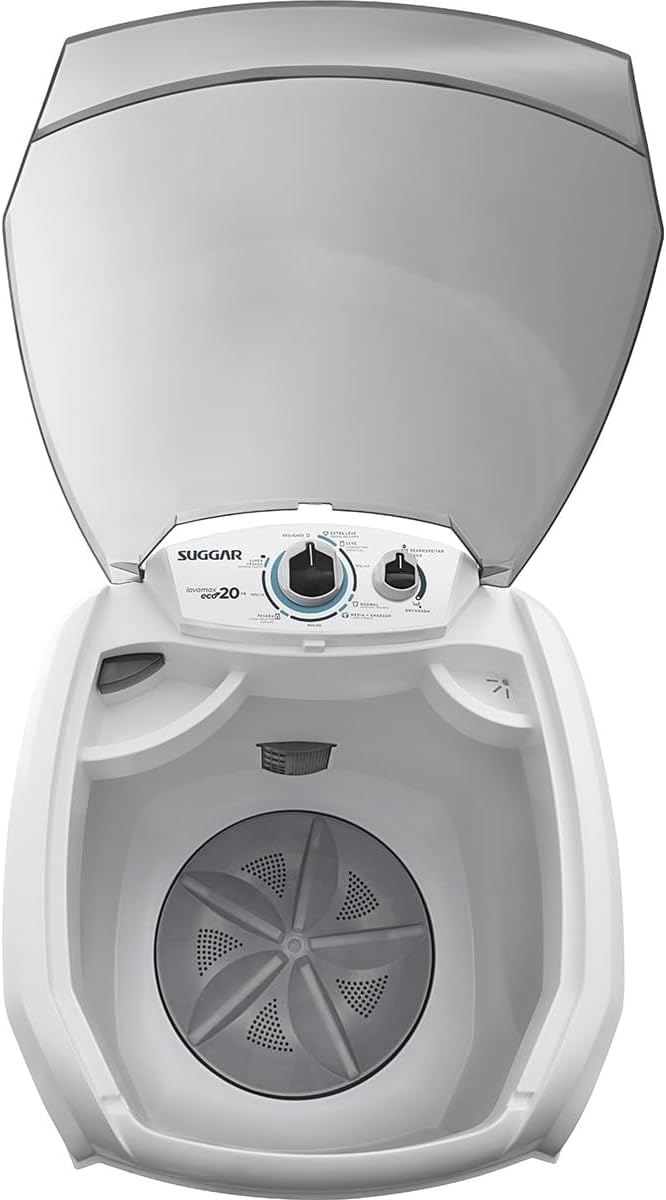 SUGGAR LAVADORA DE ROUPAS LAVAMAX ECO 20KG 220V BRANCA LE2002BR — foto 5