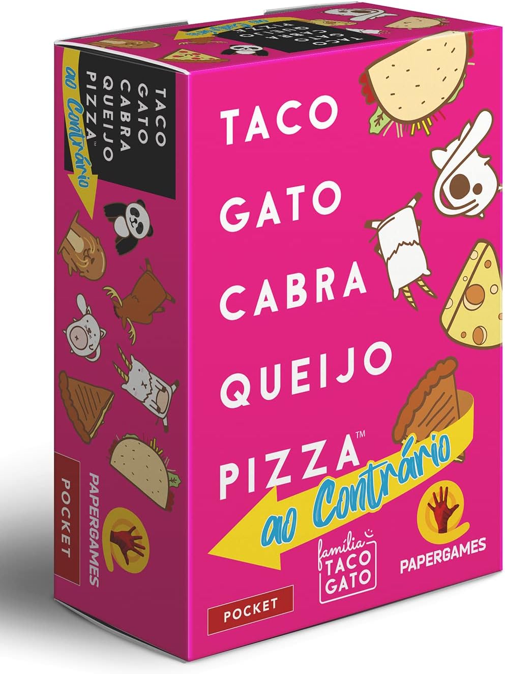 Taco Gato Cabra Queijo Pizza: ao Contrário (Família Taco Gato) (PaperGames)