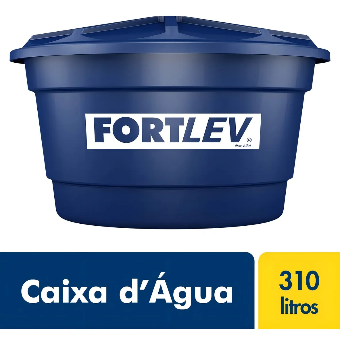 Tanque de água Fortlev Caixa d água vertical polietileno 310L — foto 2