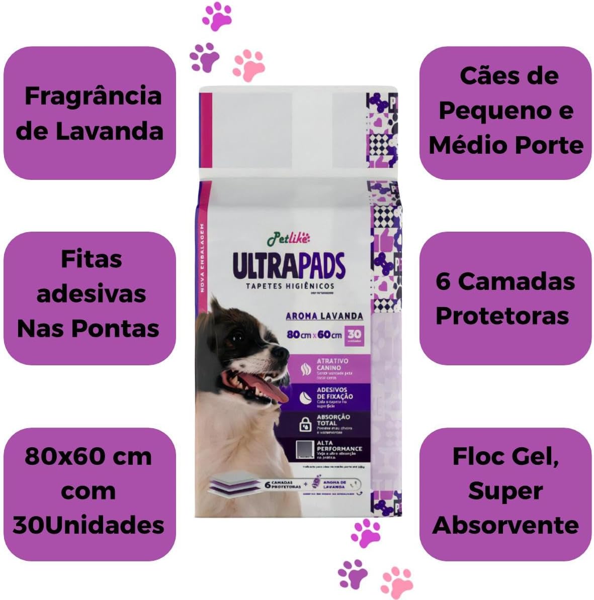 Tapete Higiênico Petlike Ultra Pads para Cães — foto 3