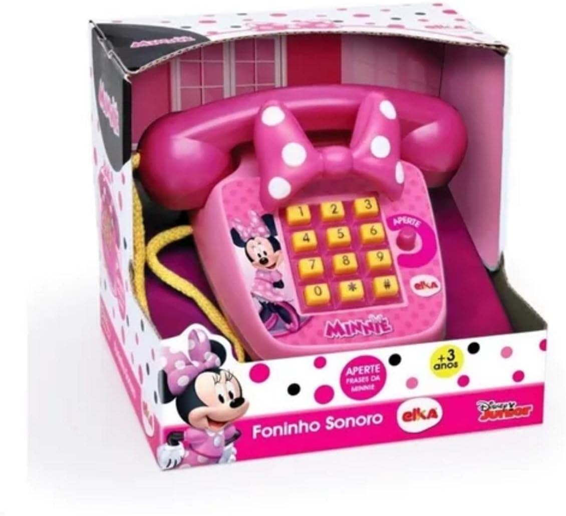 Telefone Sonoro da Minnie com Frases Disney — foto 2