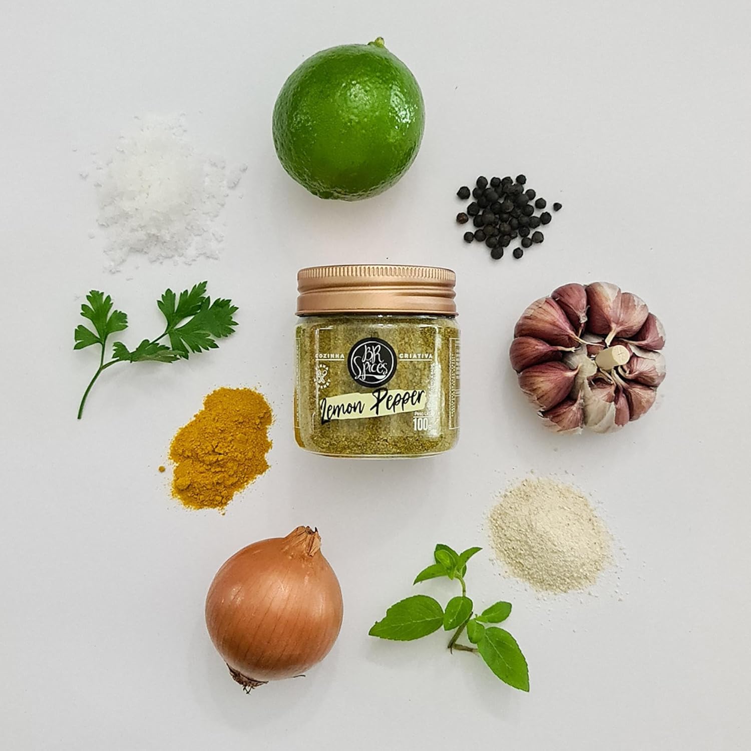 Tempero Lemon Pepper BR Spices 100g — foto 5