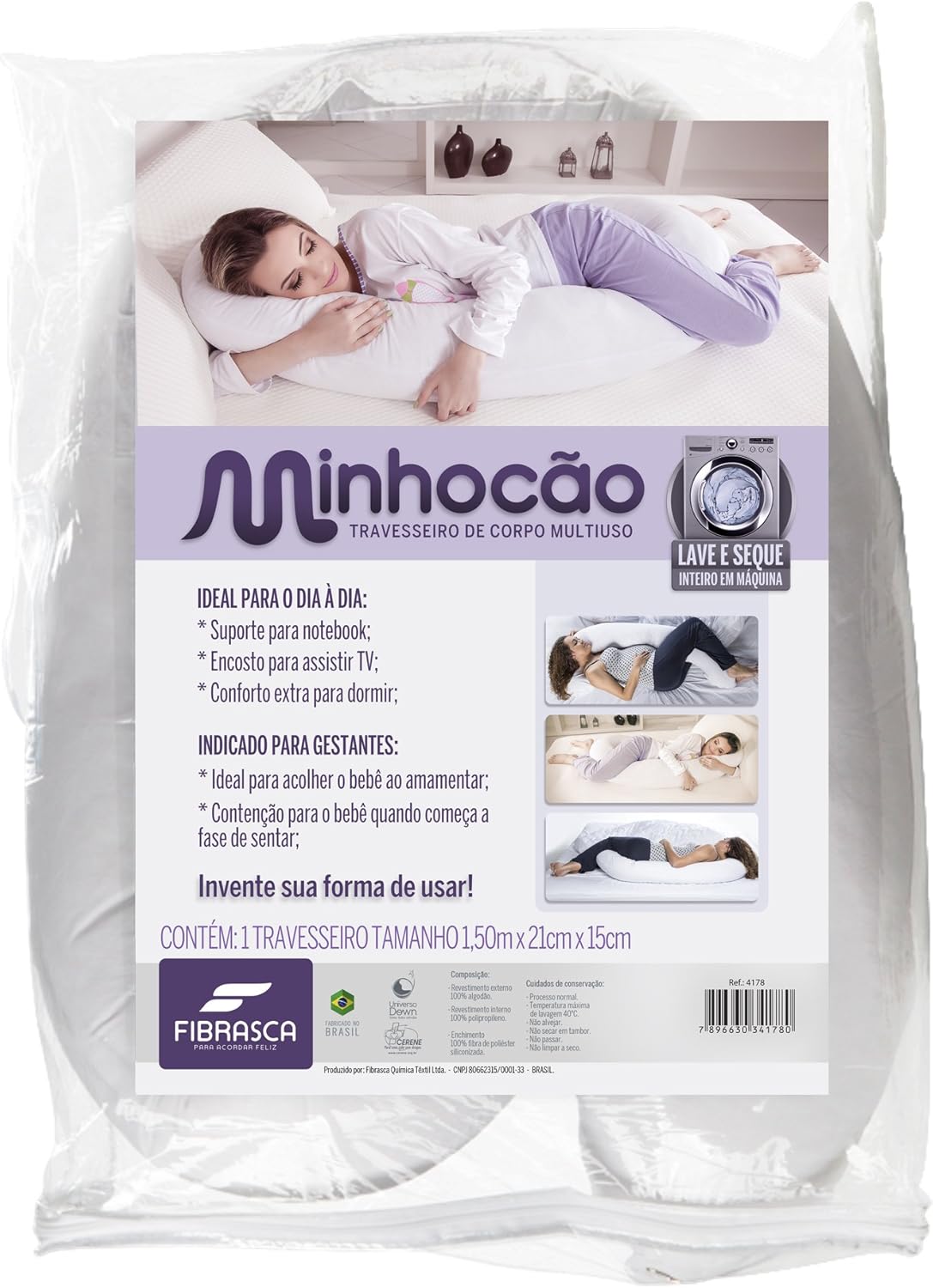 Travesseiro Ergonômico para Alinhamento da Coluna