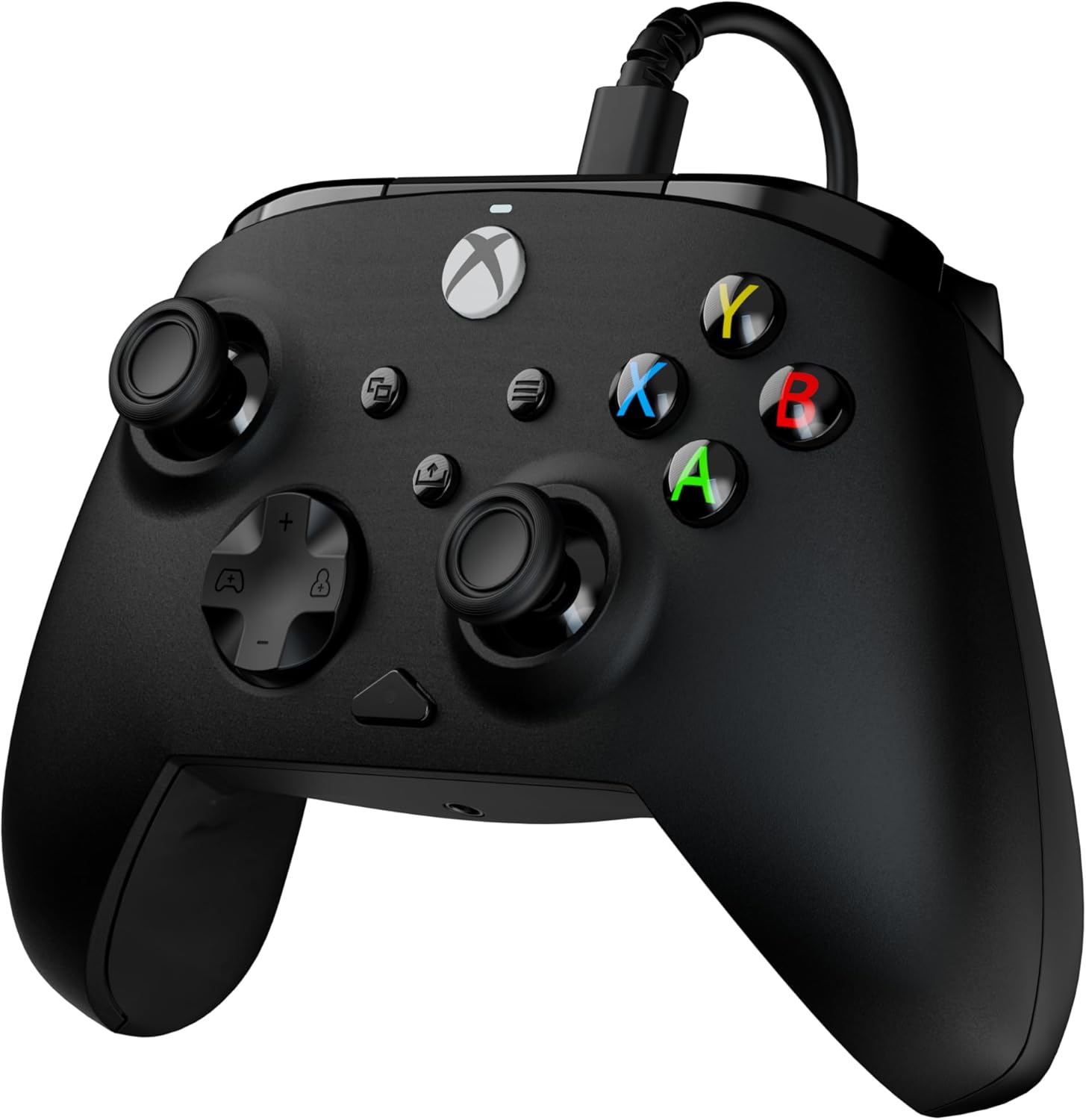 Turtle Beach Rematch Core Black Wired Gaming Controller with Audio Controls, Rumble Motors and Hall Effect Thumbsticks – Licensed for Xbox Series X or S, Xbox One and Windows PCs