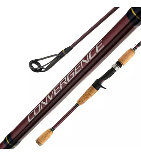 Vara Shimano Carretilha Convergence 4p 6'6 20lb Capa Viagem — foto 4