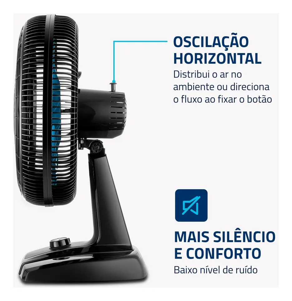 Ventilador De Mesa 40cm Turbo  MONDIAL 127/220V — foto 3