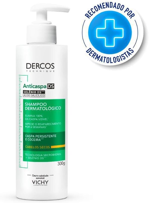 Vichy, Dercos Shampoo Anticaspa Intensivo para Cabelos Secos — foto 2
