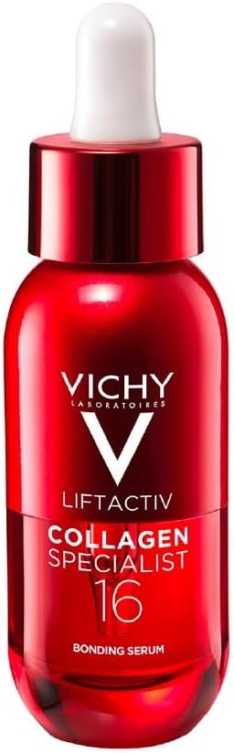 Vichy Liftactiv Colágeno Specialist Sérum Anti-Idade que Estimula 16 Tipos de Colágeno e Reduz Rugas Melhora a Firmeza e Corrige 16 Sinais do Envelhecimento 30ml